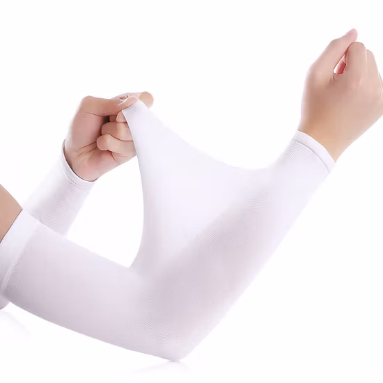 Custom Arm Sleeves with 50 UV Protection Cooling for Men Women Sunblock Cooler Protective Outdoor Sports Long Arm Cover Sleeves