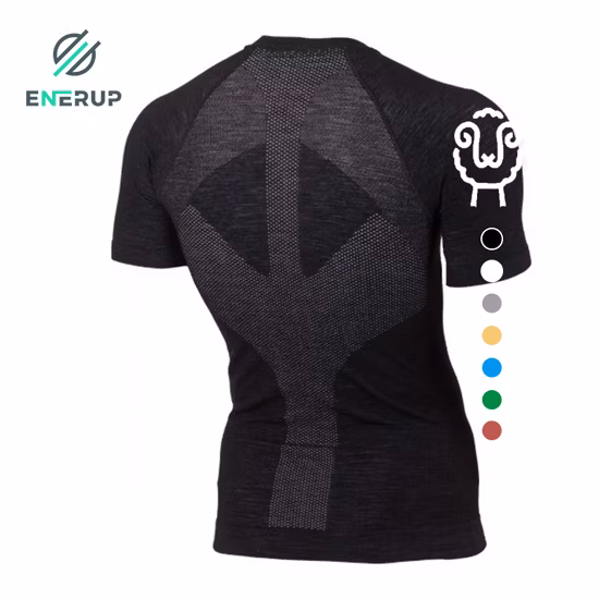 Men&prime;s Seamless Sport Short Sleeve