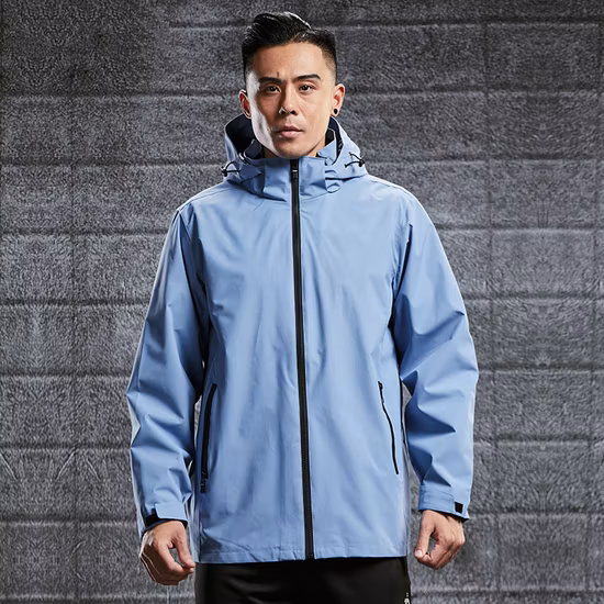 Wholesale Custom 100 Polyester Jacket Men Running Workout Sports Wear Fitness Gym Jacket
