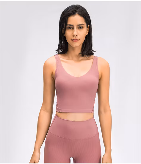 Wholesale Market Sport Suit Apparel Fashion Clothes Womens Workout Crop Tank Tops