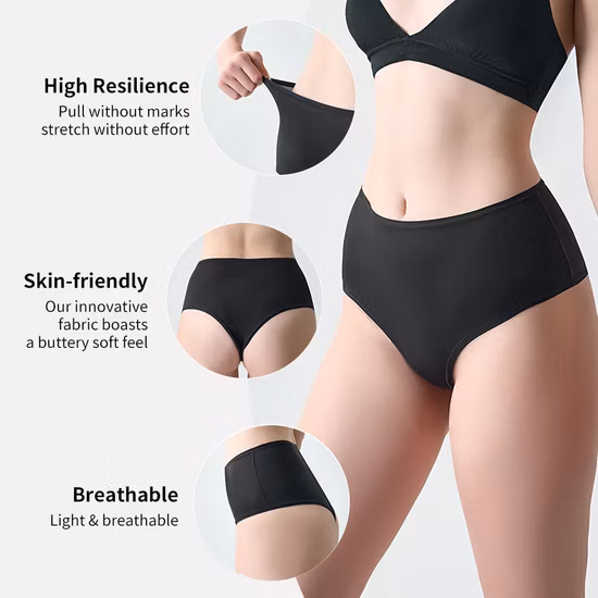 OEM Low Waist Stylish Ladies Cute White Panties Fashion Sexy Breathable Briefs for Woman