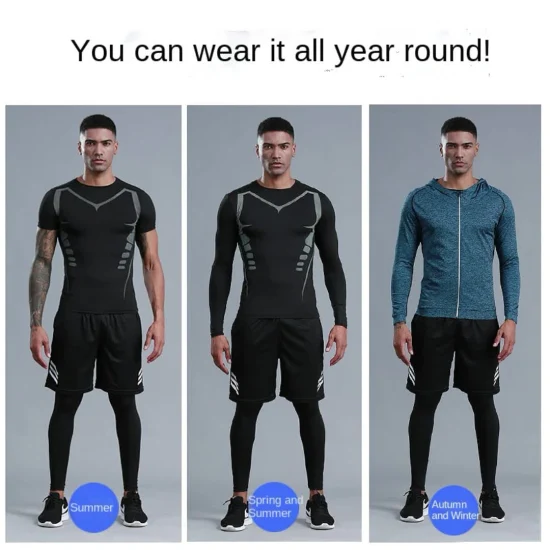 Reflective Pocket Sports Short Sleeve T-Shirt Men and Women Training Breathable Fitness Suit Leisure Fast Dry Running Jacket Short Sleeve